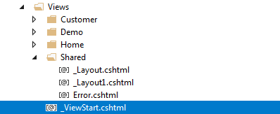 View Start for Layout